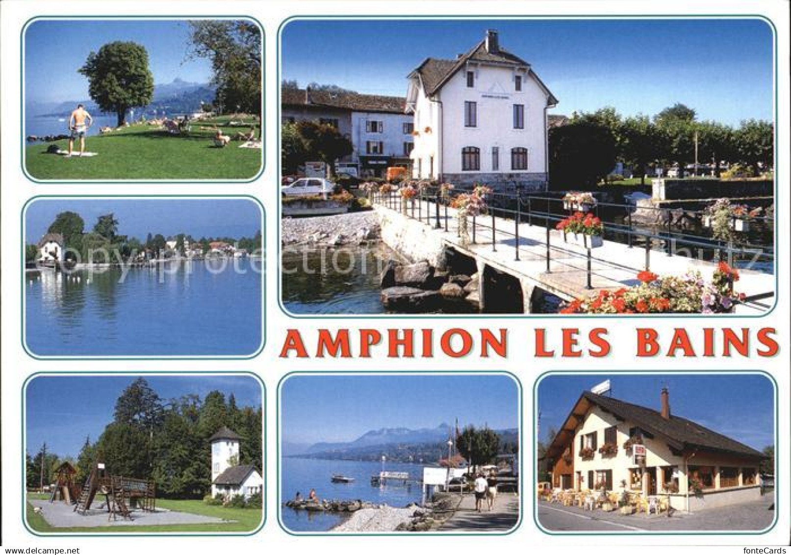 12391170 Genfersee Lac Leman Amphion les Bains Genfersee Lac Leman