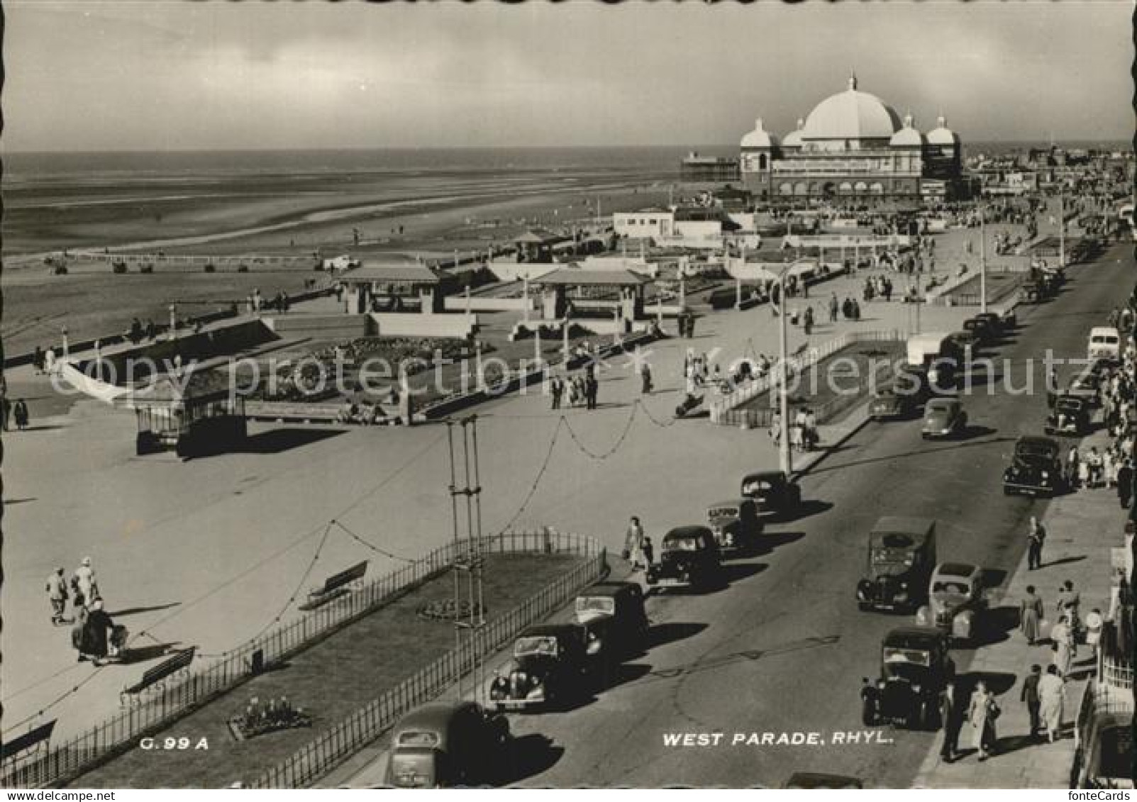 12440133 Rhyl Denbighshire West Parade Strand Promenade Rhyl Denbighshire