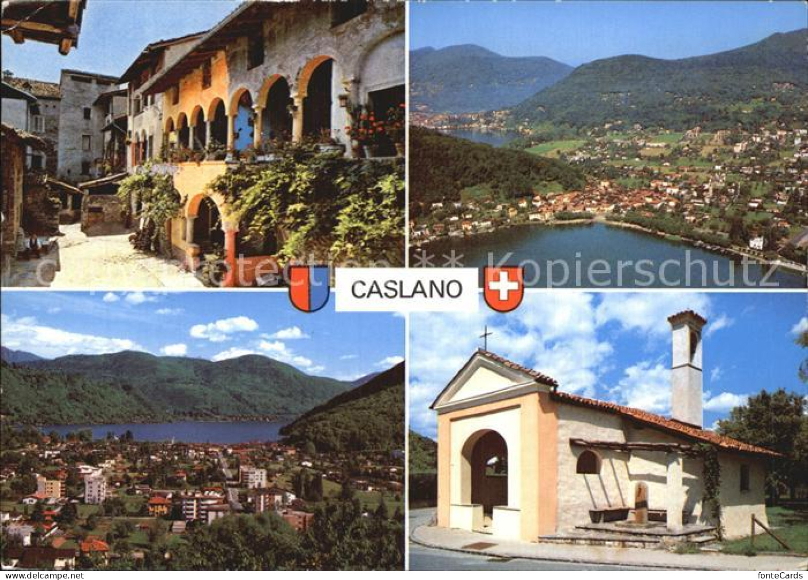 12459709 Caslano Ortsansichten  Caslano