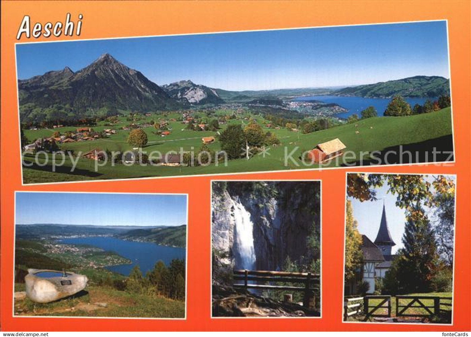 12487773 Aeschi BE Thunersee Pochtenfall Aeschi Spiez