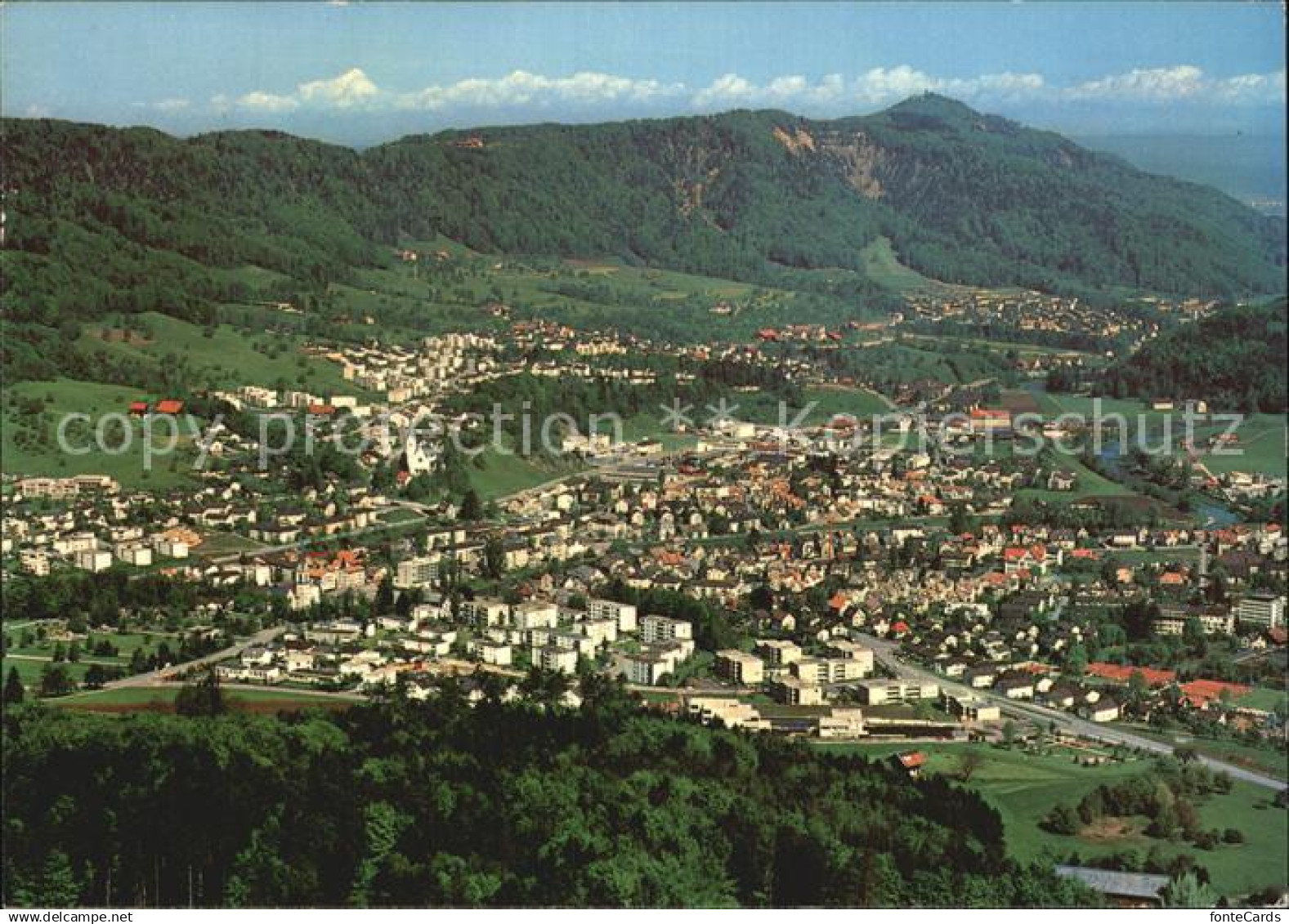 12513336 Adliswil Fliegeraufnahme mit Uetliberg Adliswil