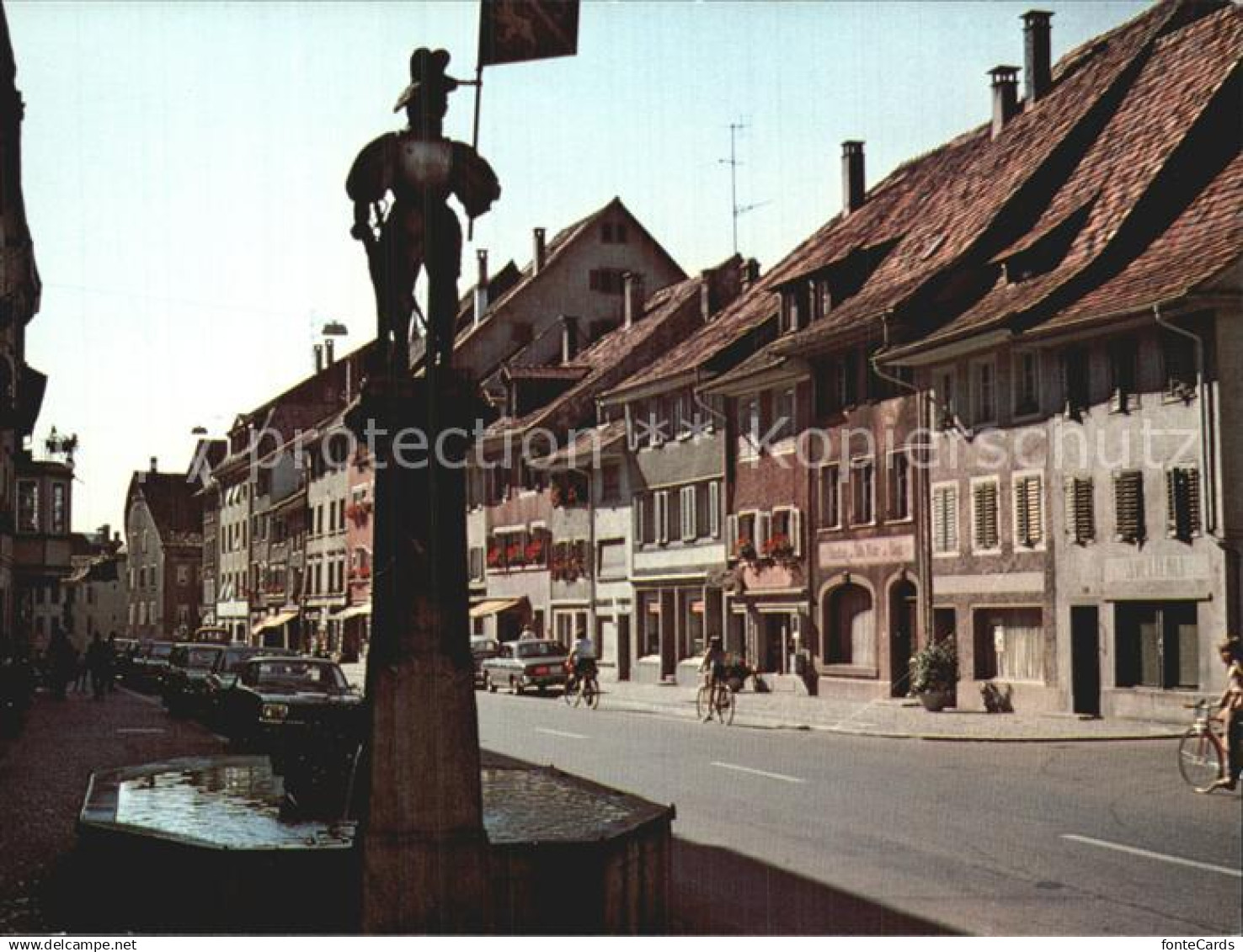 12590851 Diessenhofen Hauptstrasse Brunnen Diessenhofen