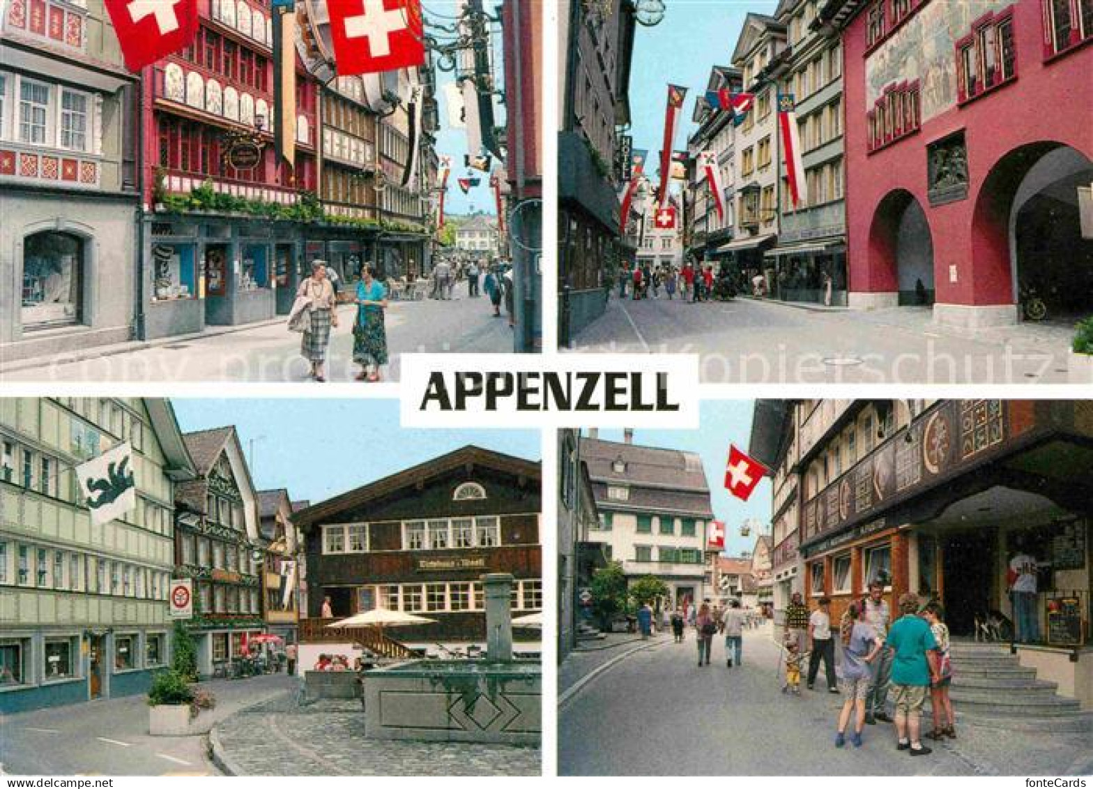 12678466 Appenzell IR Ortspartien Appenzell