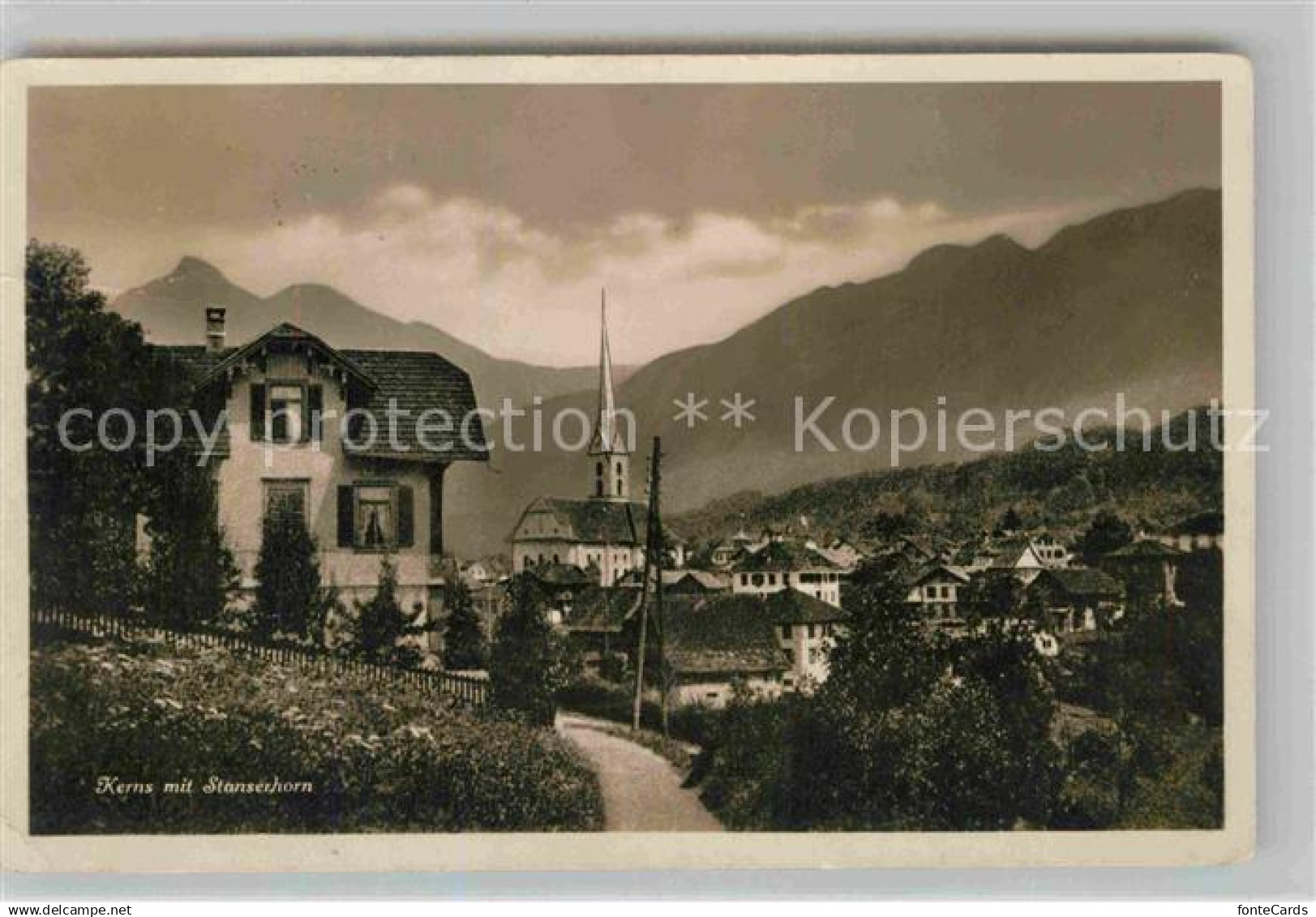 12726806 Kerns mit Stanserhorn Kerns