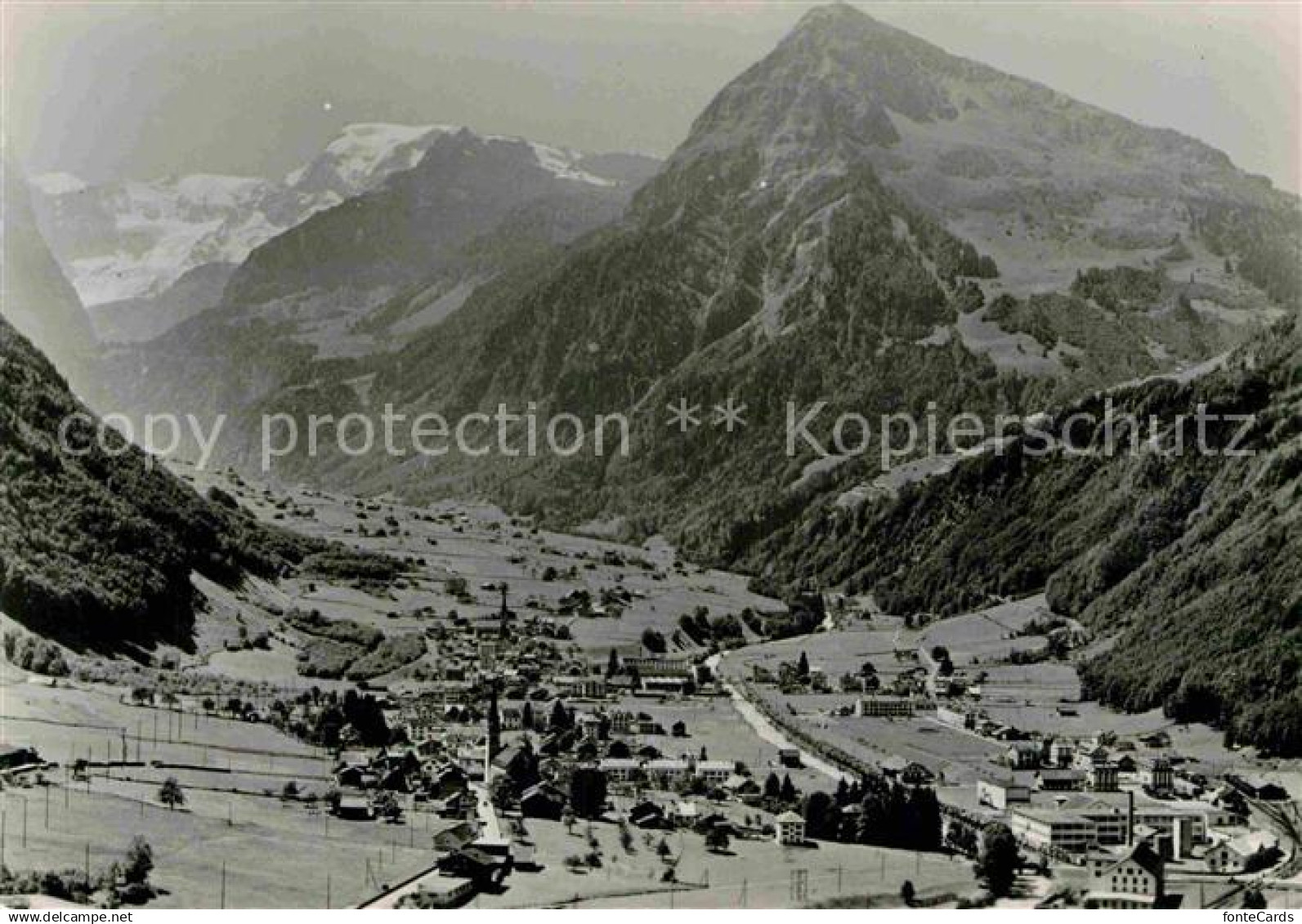 12735313 Linthal Glarus Fliegeraufnahme Linthal