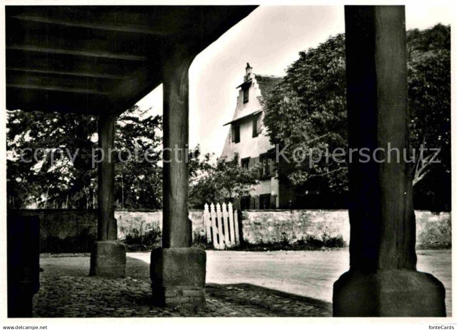 12738598 Birsfelden Birsfelderhof Blick aufs Herrenhaus Birsfelden