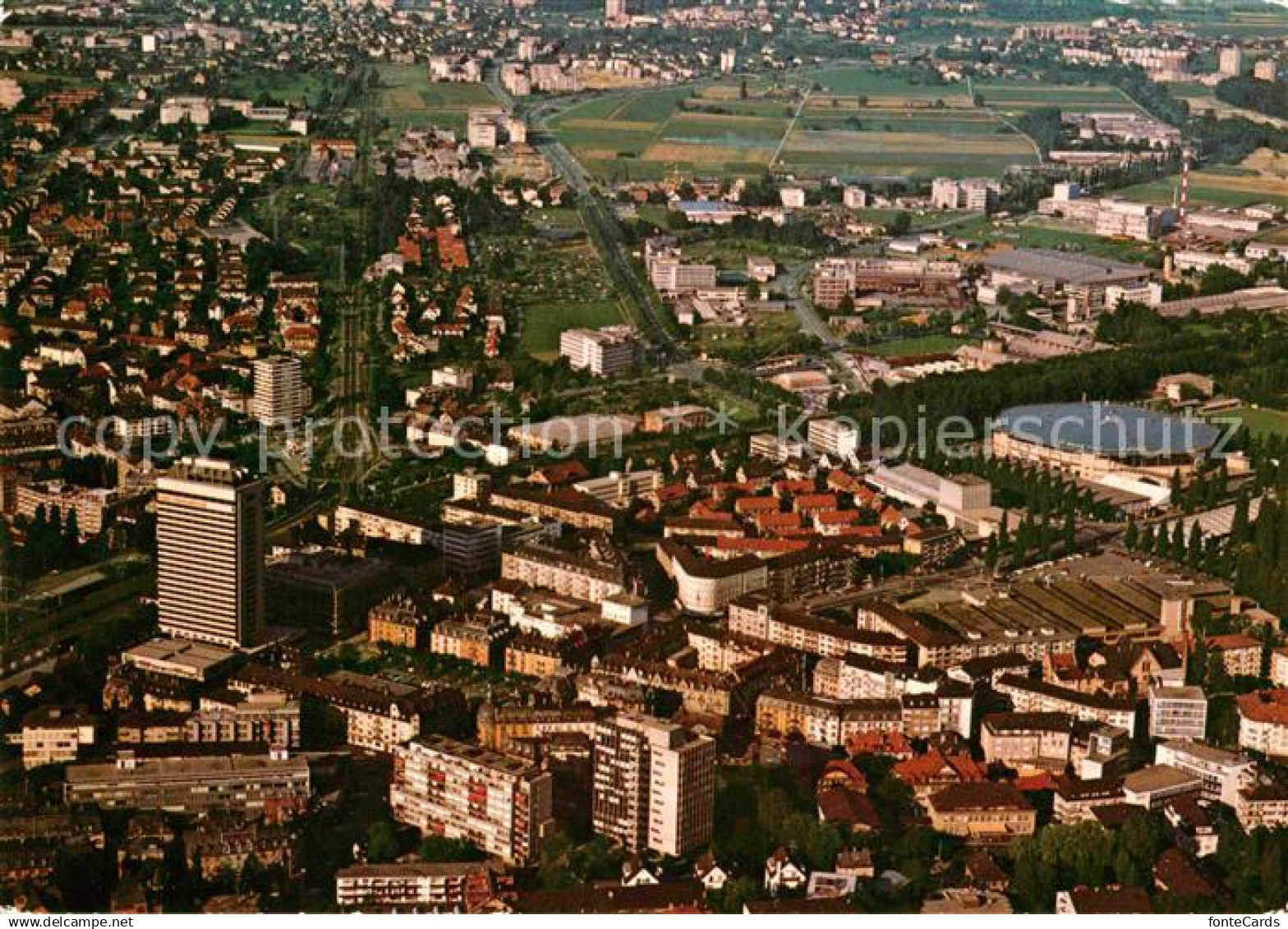 12789632 Oerlikon ZH Fliegeraufnahme