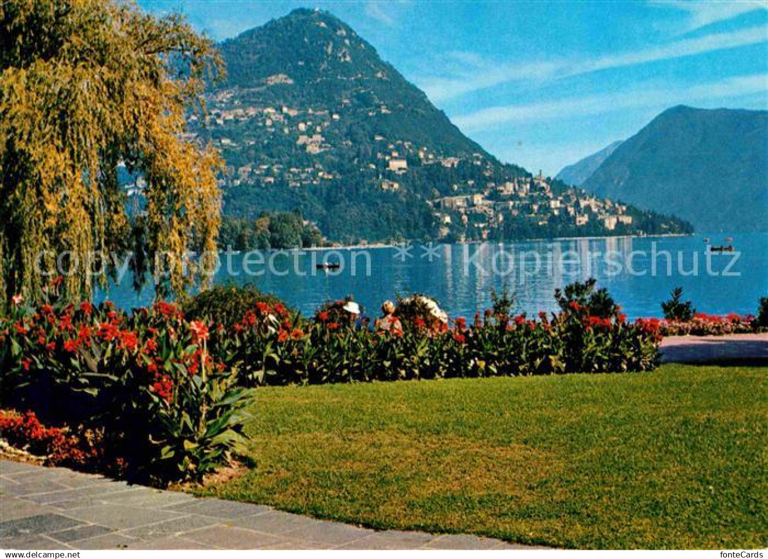 12896006 Lugano Lago di Lugano Monte Bre Lugano Lago di Lugano