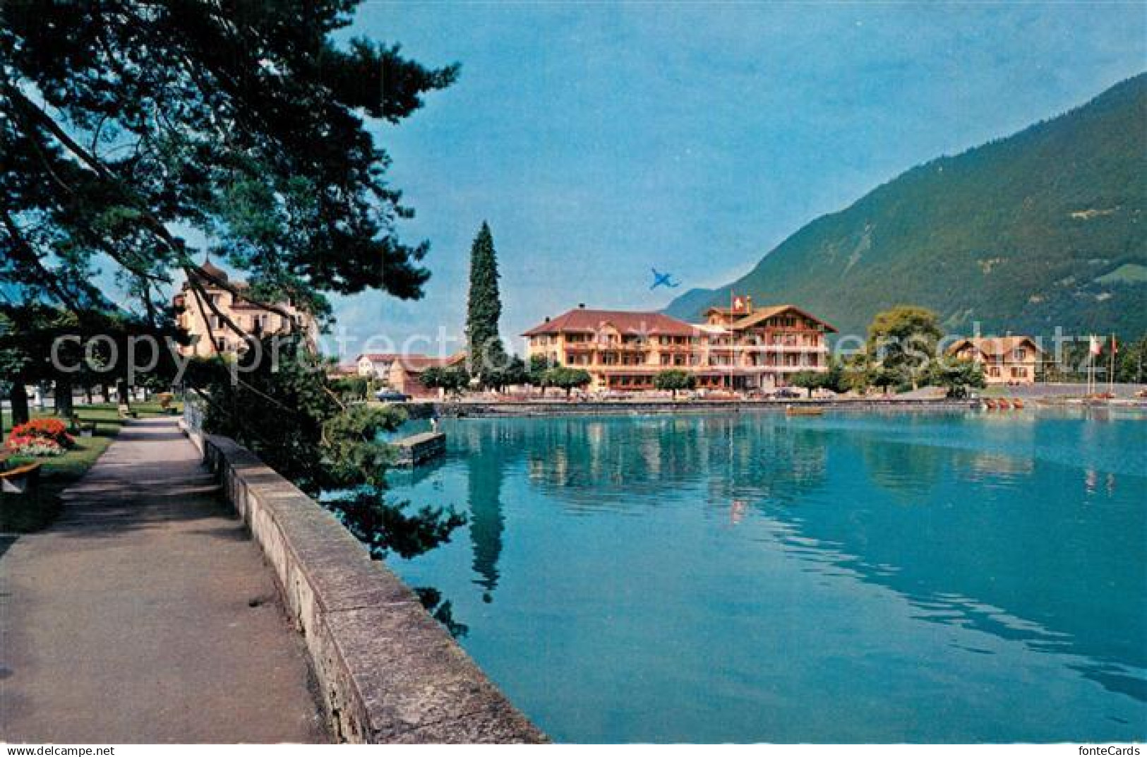 12956920 Boenigen Brienzersee Am Quai Uferpromenade Boenigen Brienzersee