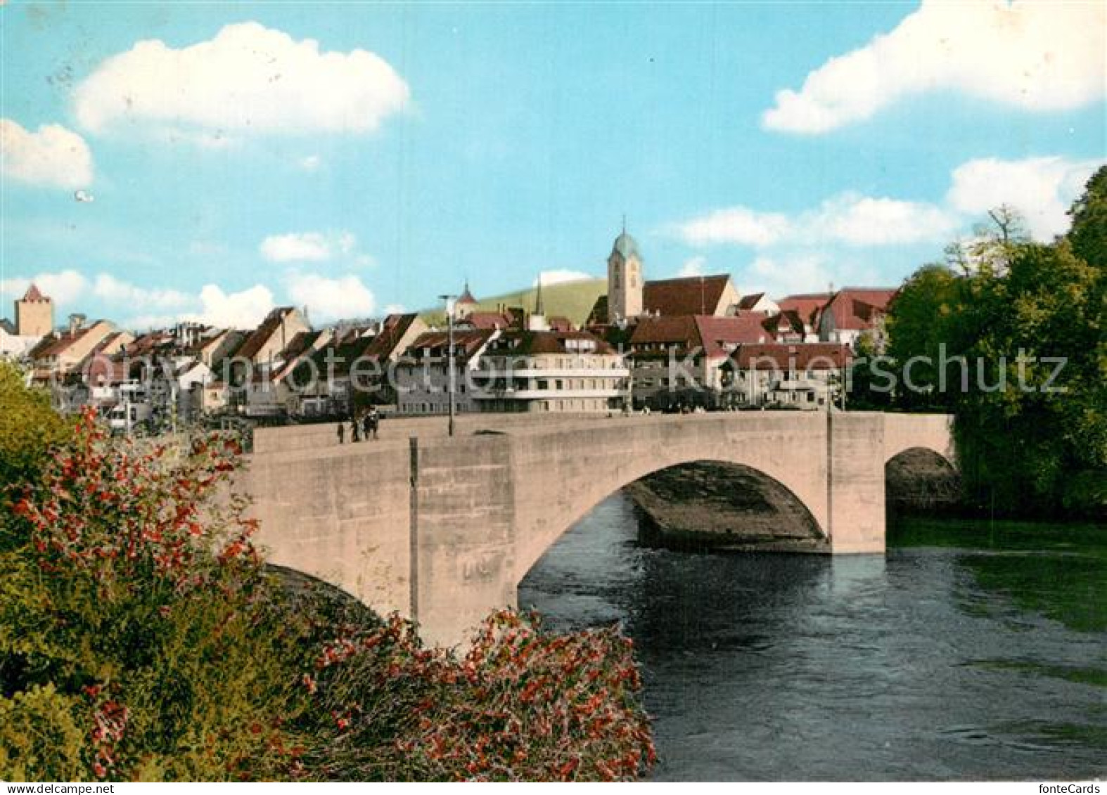 12970228 Rheinfelden AG Rheinbruecke Rheinfelden