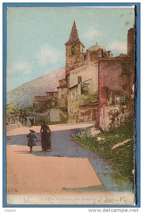 13 - ALLAUCH -- L'eglise....