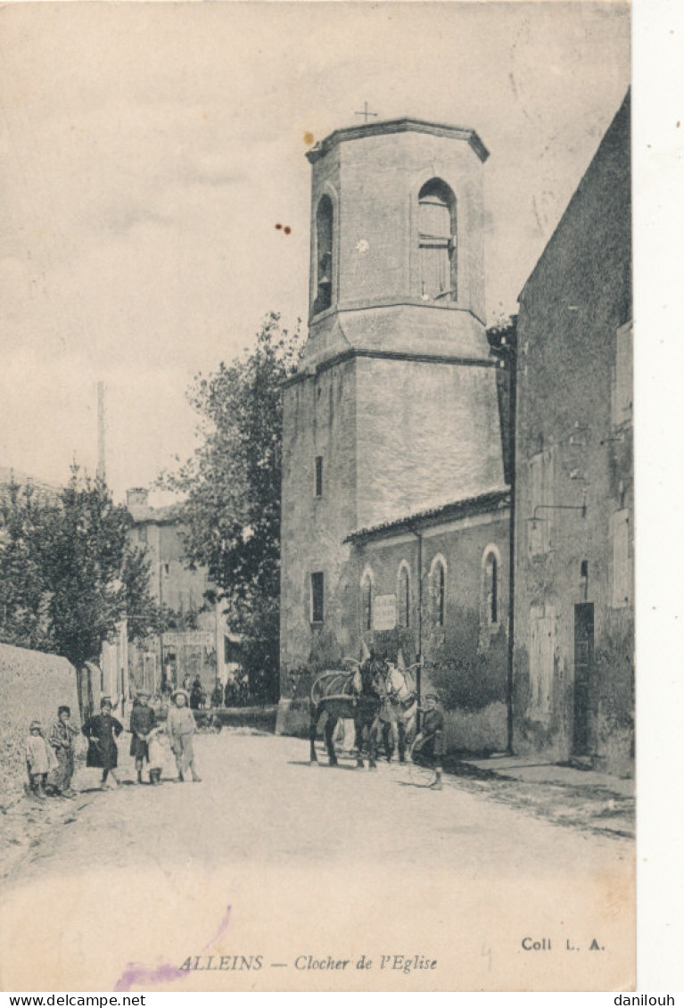 13 // ALLEINS   Cloche de l'eglise   coll LA