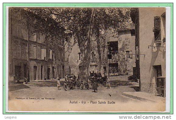 13 - AURIOL -- Place Sainte Barbe