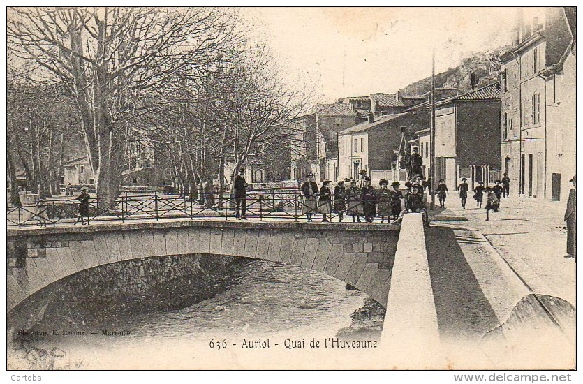 13 AURIOL  Quai de l'Huveaune