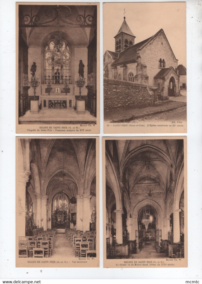 13  Cartes   - Saint Prix    -(95. Val d'Oise)