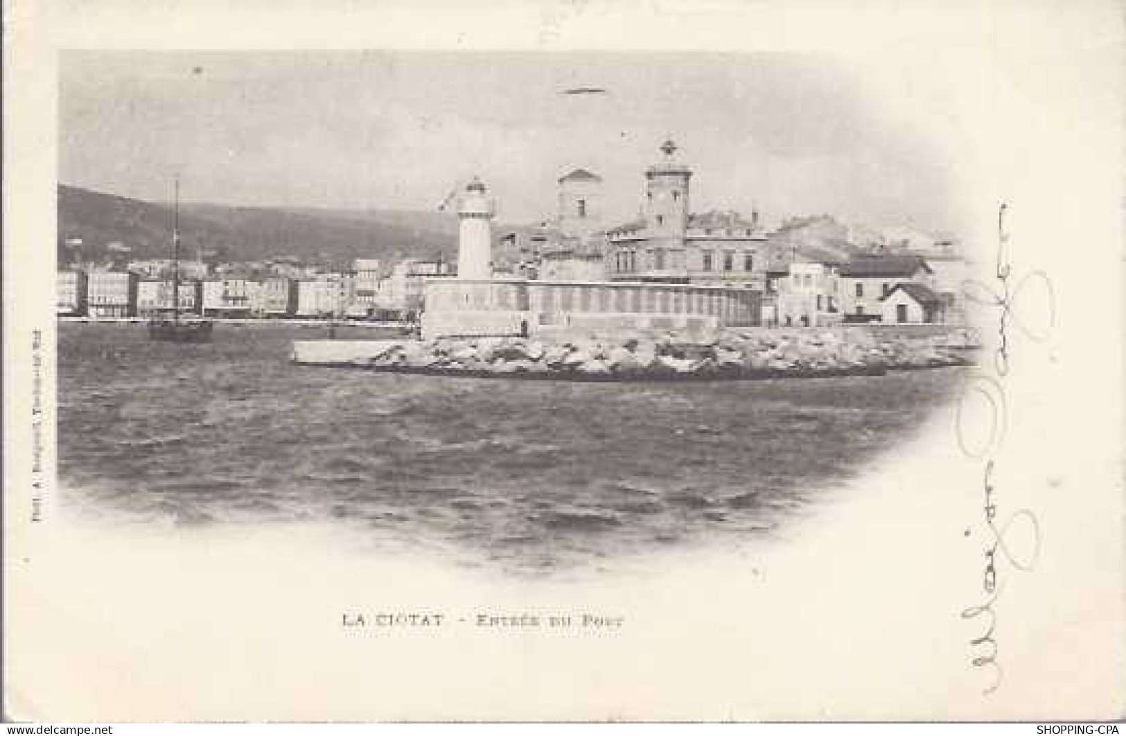 13 - La Ciotat - Entrée du port - 1902