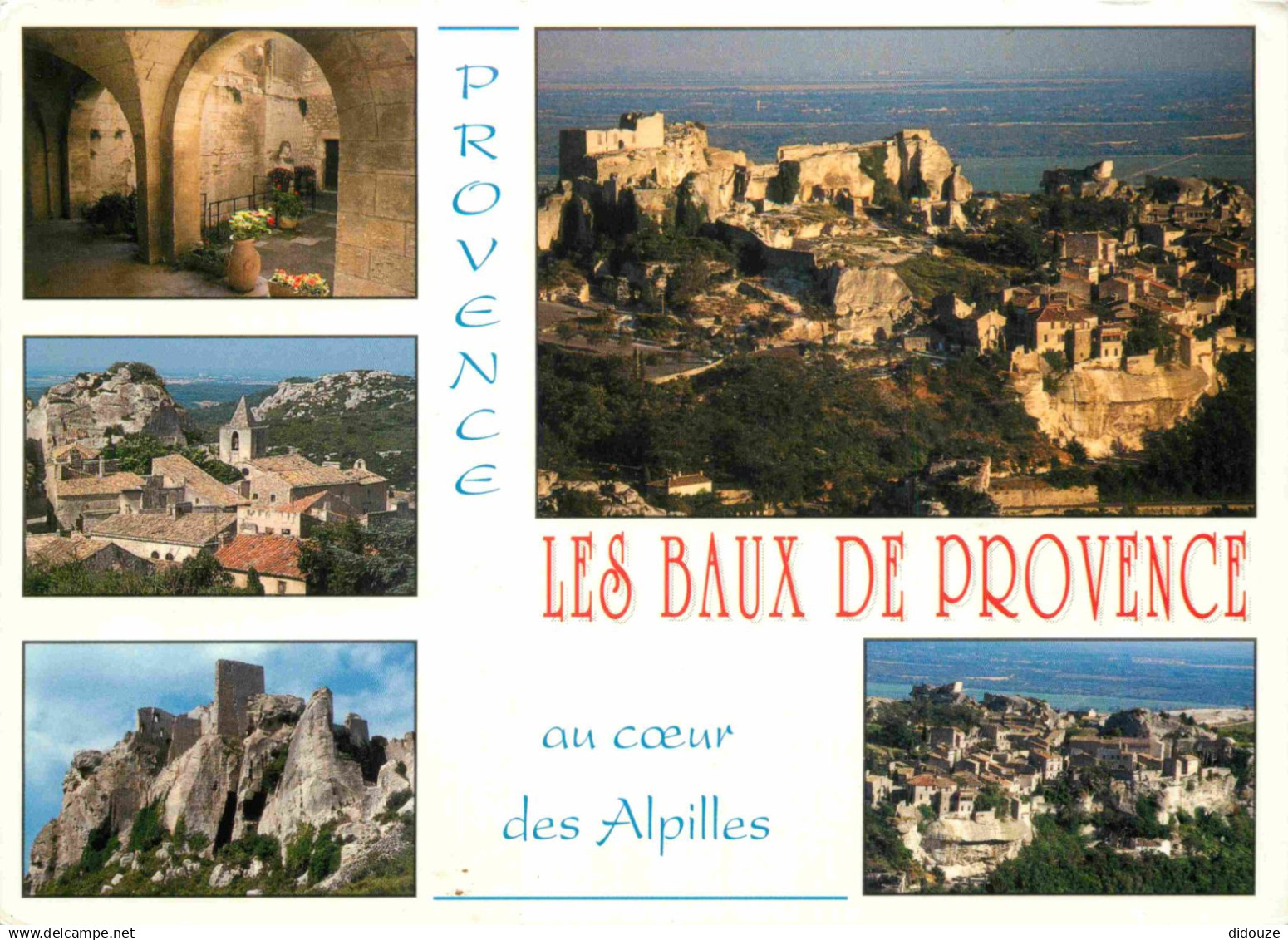 13 - Les Baux de Provence - Multivues - CPM - Flamme Postale - Voir Scans Recto-Verso