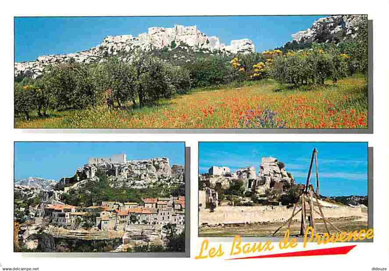 13 - Les Baux de Provence - Multivues - Flamme Postale - CPM - Voir Scans Recto-Verso