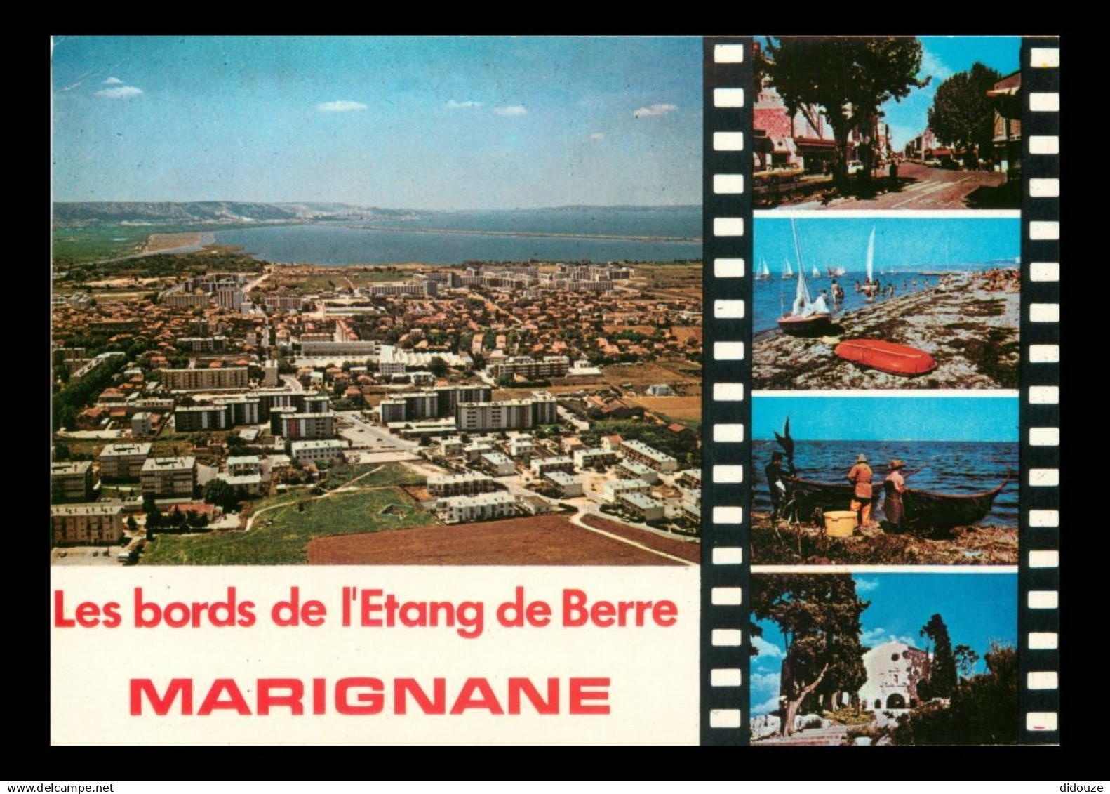 13 - Marignane - les bords de l'Etang de Berre - Multivues - CPM - Voir Scans Recto-Verso