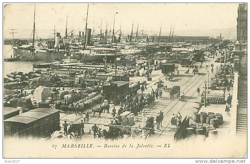 13 - MARSEILLE - Bassin de la Joliette (EL. 87)