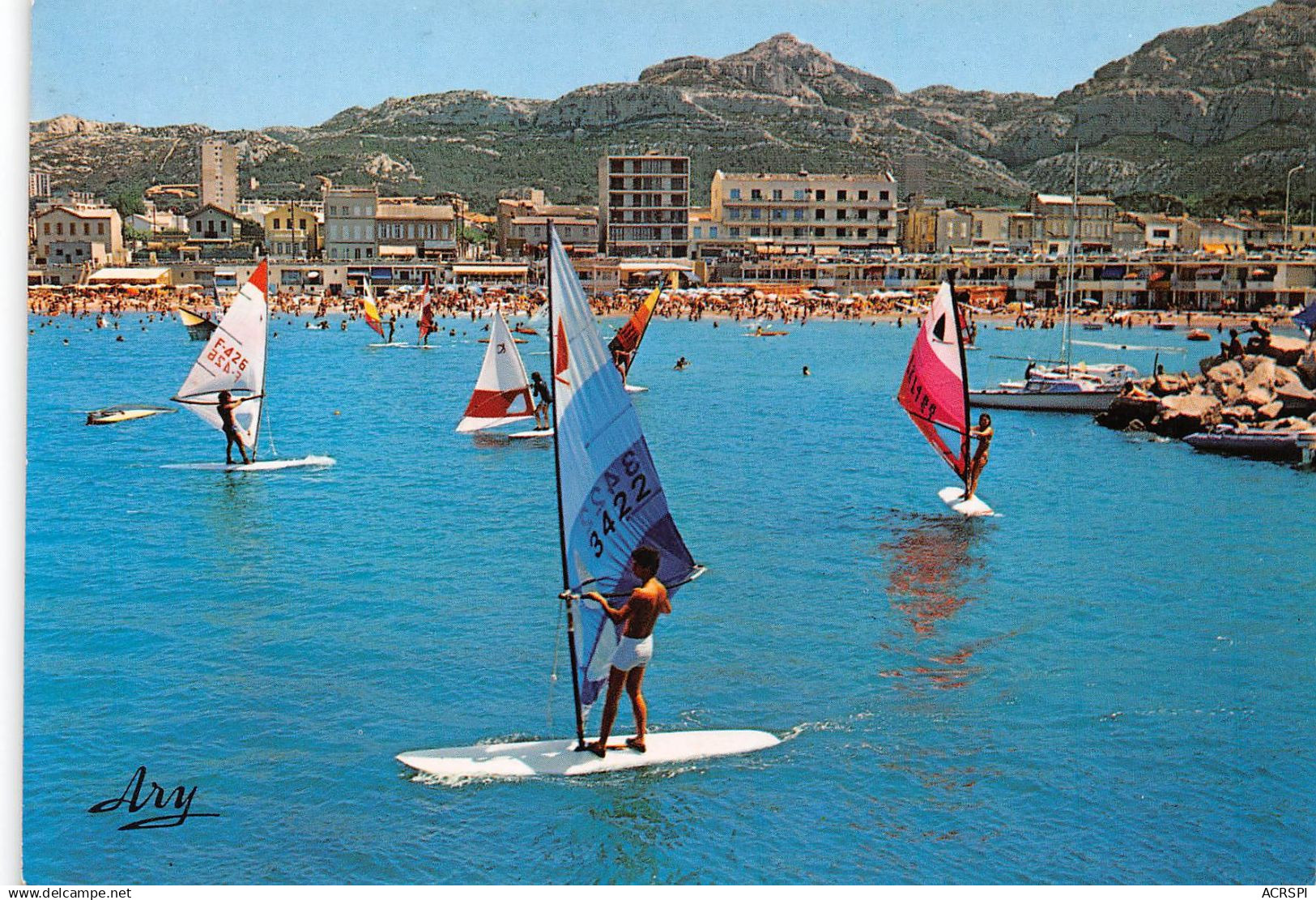 13 MARSEILLE la plage de la pointe Rouge (Scan R/V) N° 6 \OA1034