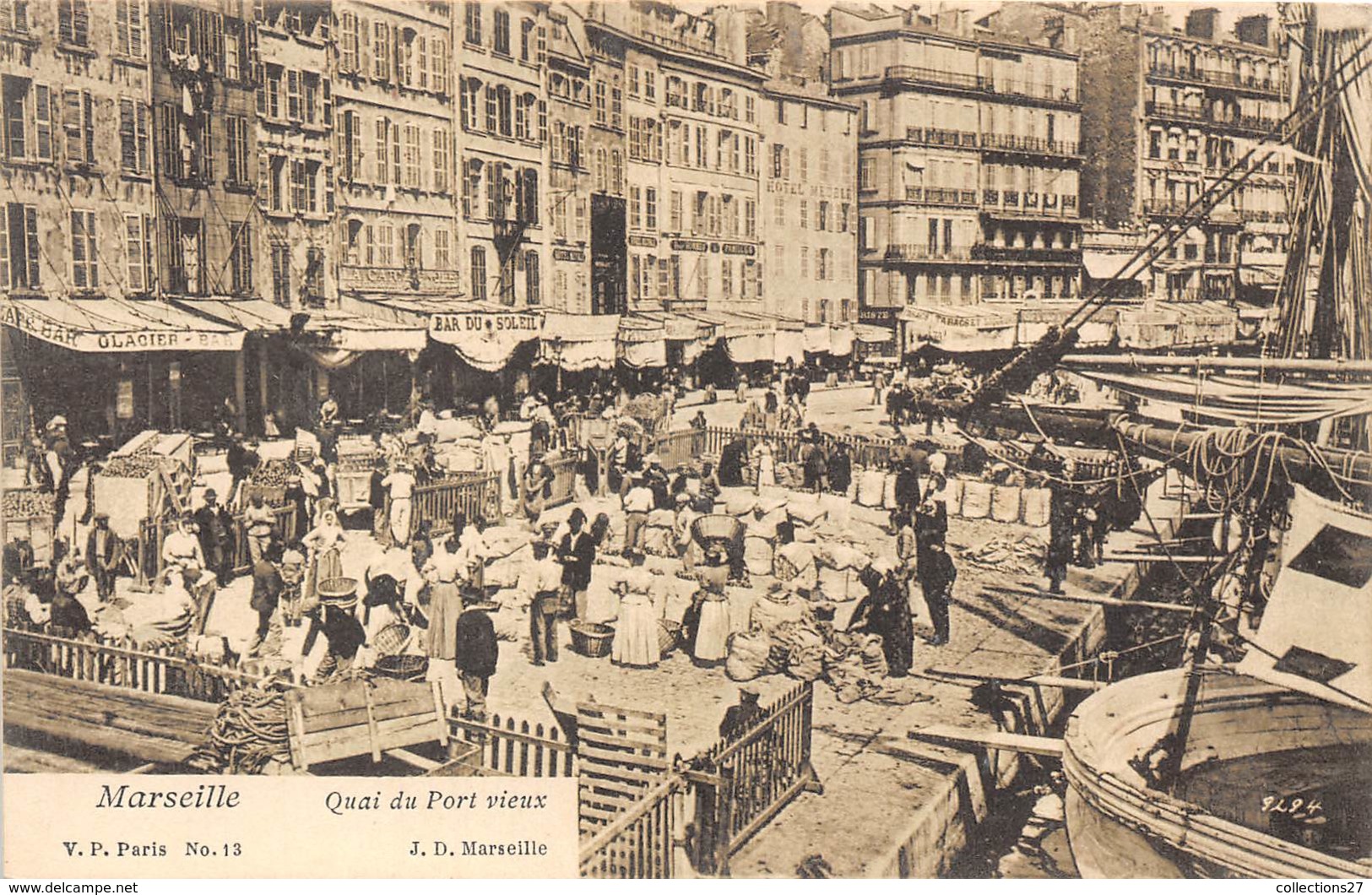 13-MARSEILLE- QUAI DU PORT VIEUX