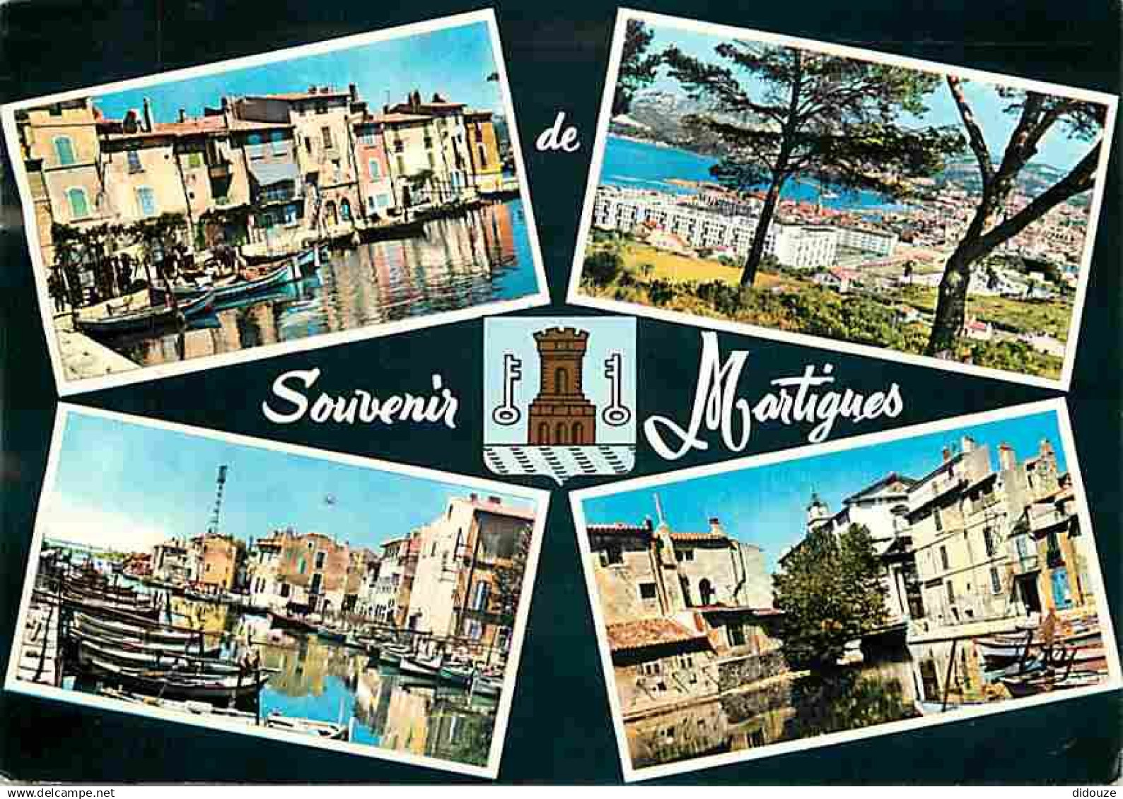 13 - Martigues - Multivues - Blasons - CPM - Voir Scans Recto-Verso