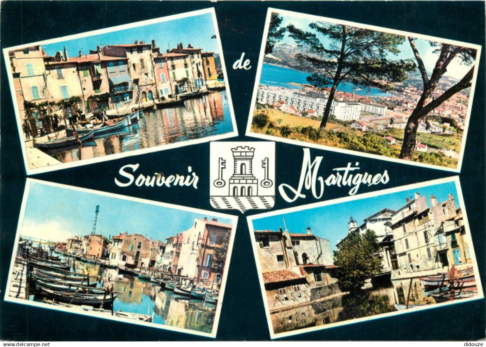 13 - Martigues - Multivues - Blasons - CPM - Voir Scans Recto-Verso