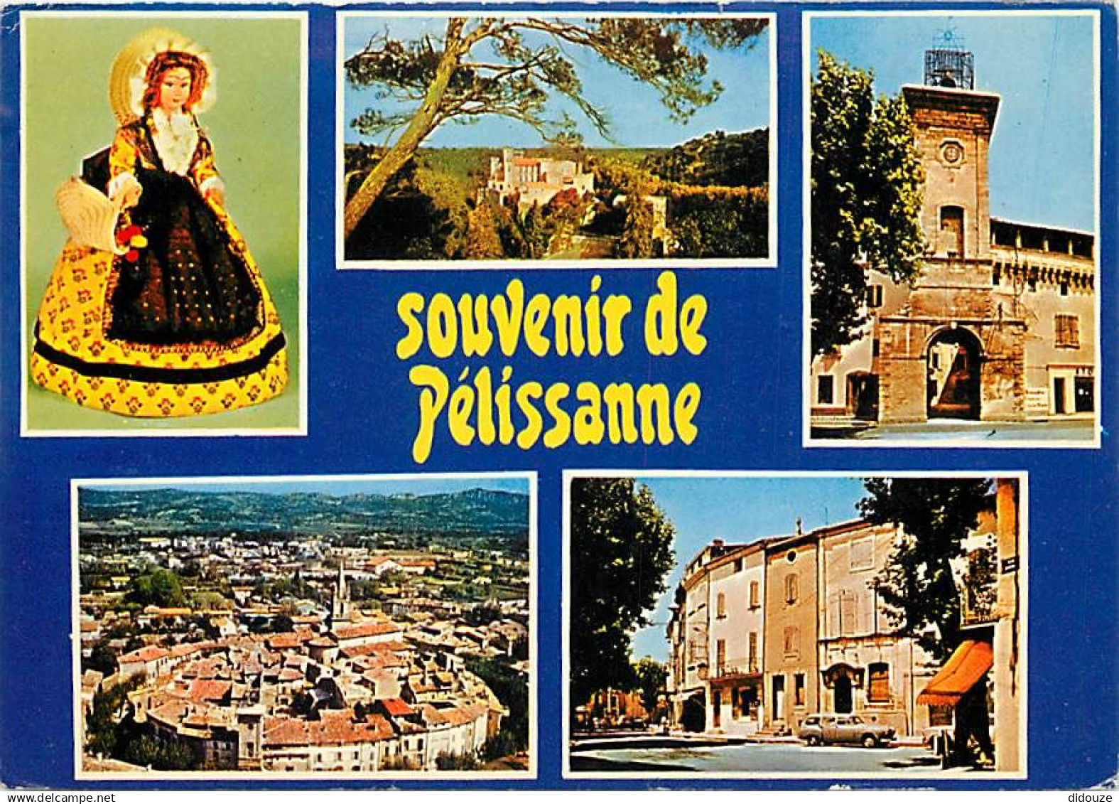 13 - Pélissanne - Multivues - Poupées - Flamme Postale de Salon de Provence - CPM - Voir Scans Recto-Verso