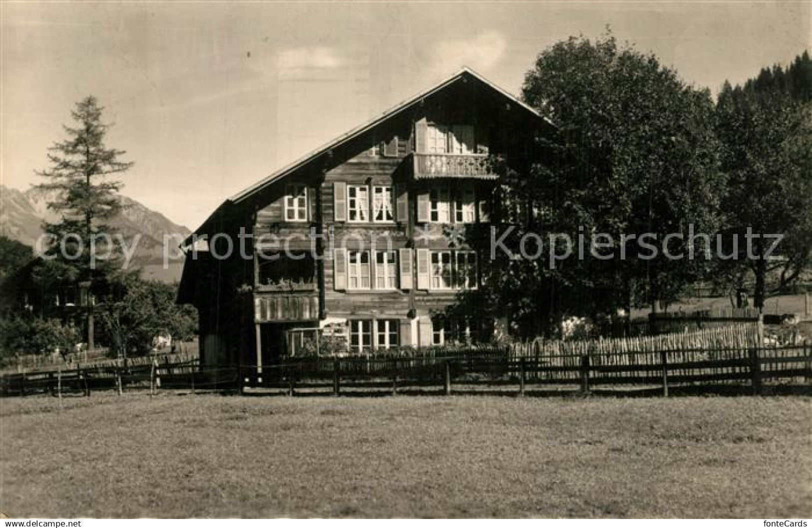 13297348 Kandergrund Sonntagschul Ferienheim