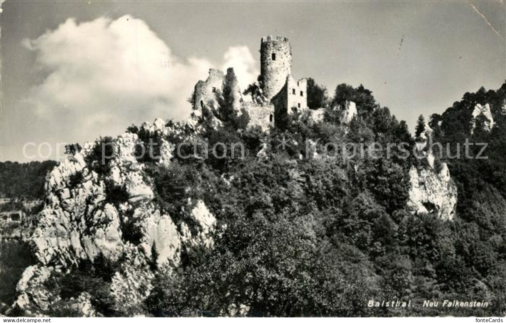 13298024 Balsthal Neu Falkenstein Burgruine Balsthal