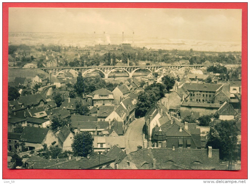 133756 / Mucheln - municipality - district of Plön - PANORAMA BRIDGE - DDR Deutschland Germany Allemagne Germania