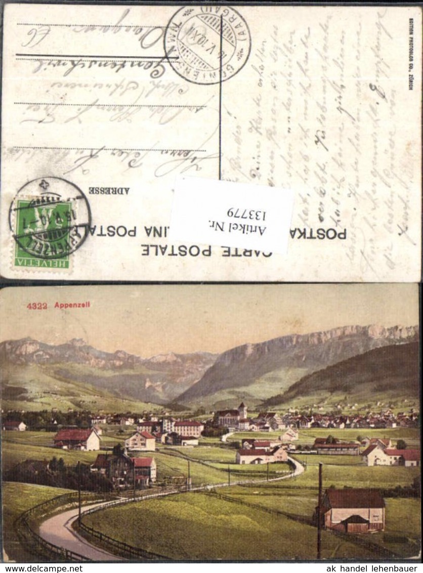 133779,Appenzell Totale 1910