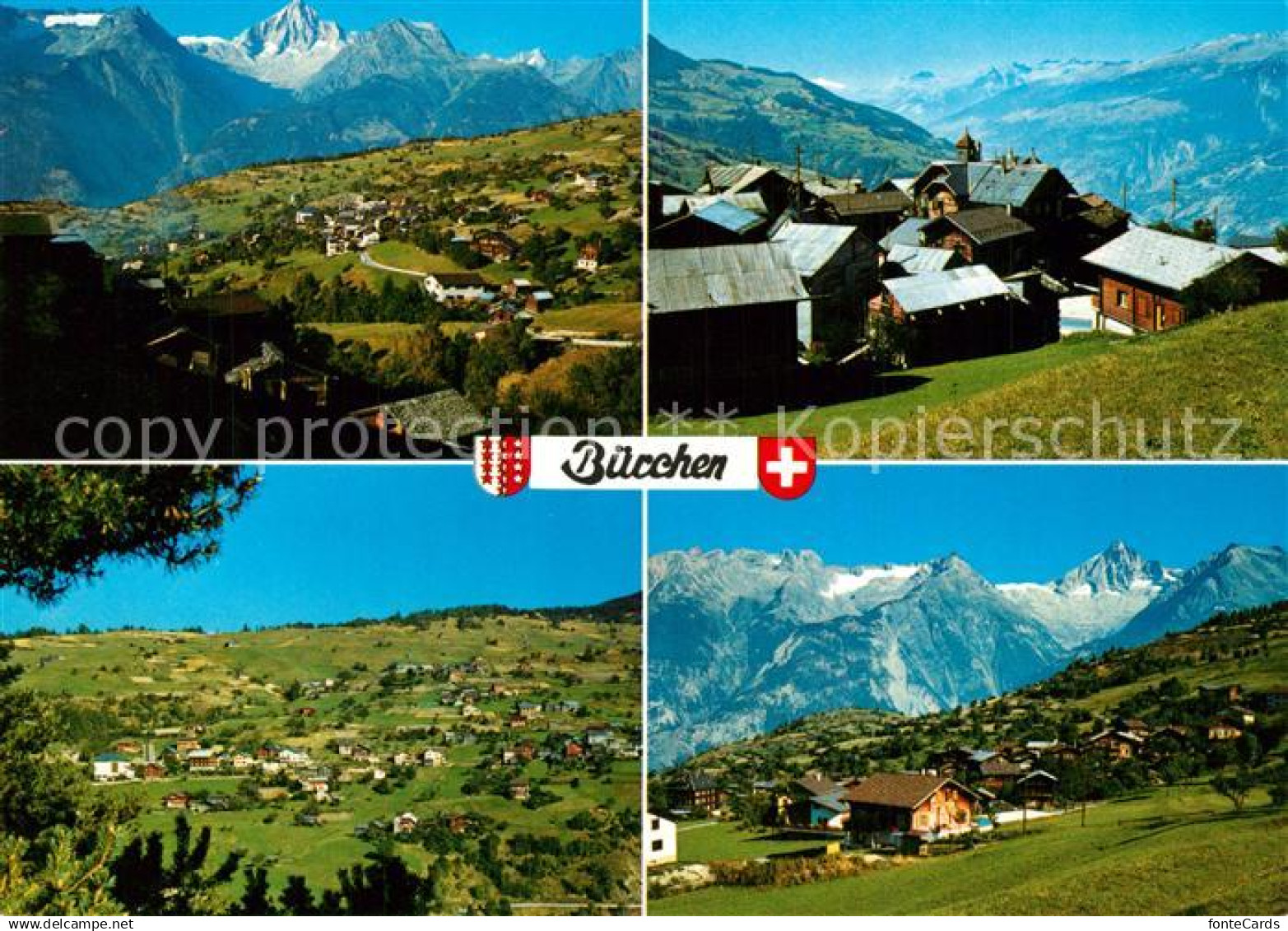 13591893 Buerchen Hasel Zen Haeusern Mauracker Alpenpanorama Buerchen