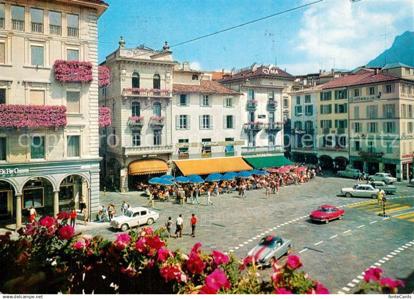 13592792 Lugano Lago di Lugano Piazza Riforma Lugano Lago di Lugano