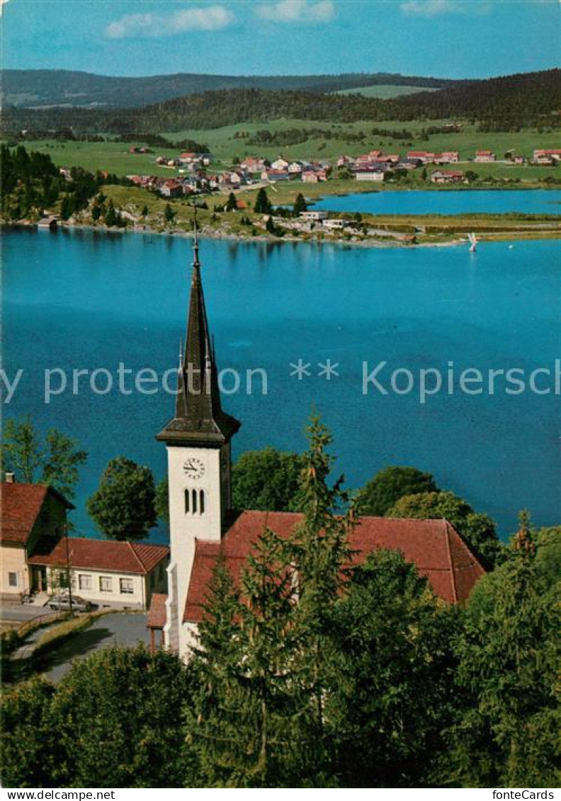 13601730 Les Charbonnieres Eglise du Pont Lac de Joux