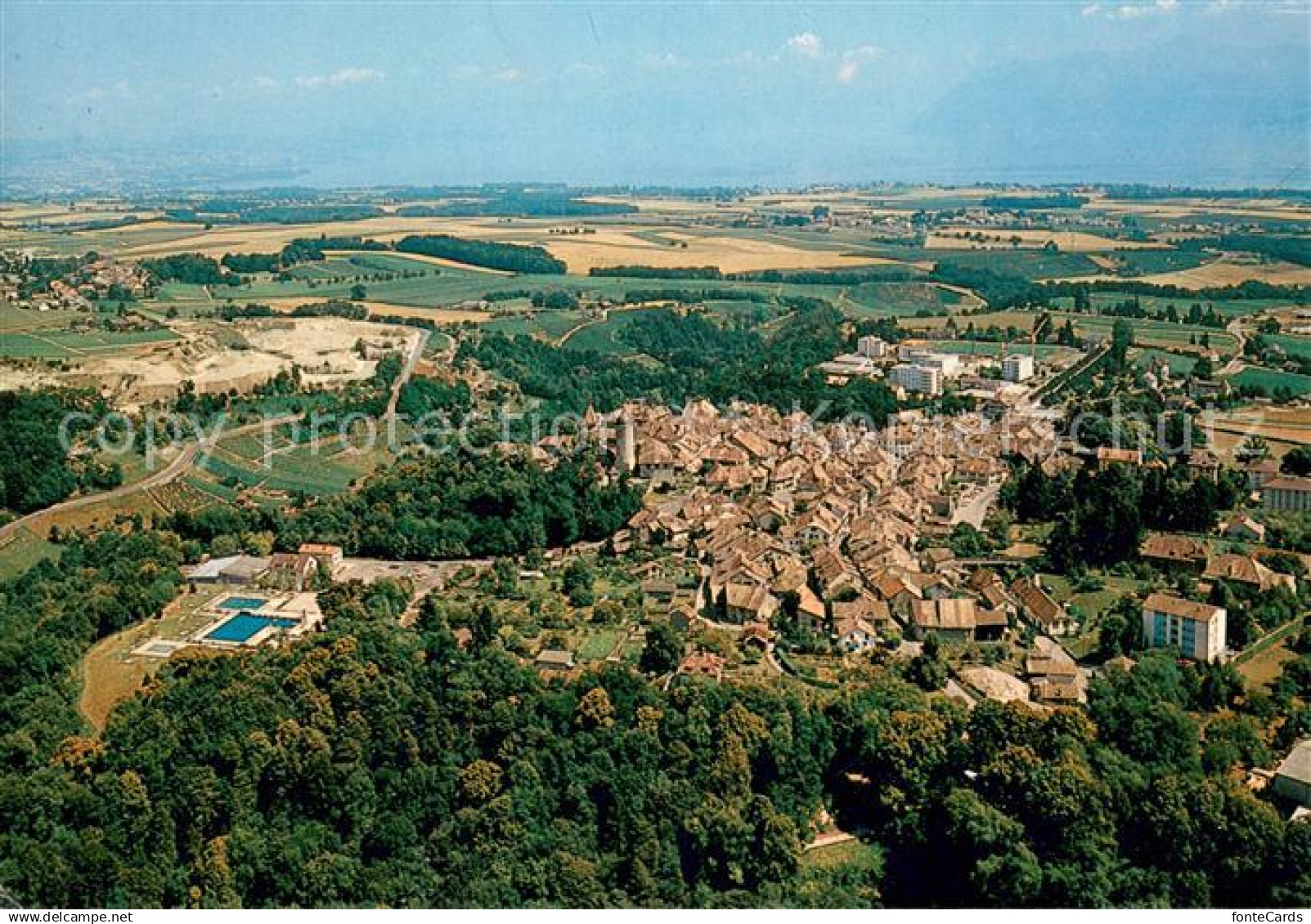 13628893 Aubonne VD Vue aérienne Aubonne VD