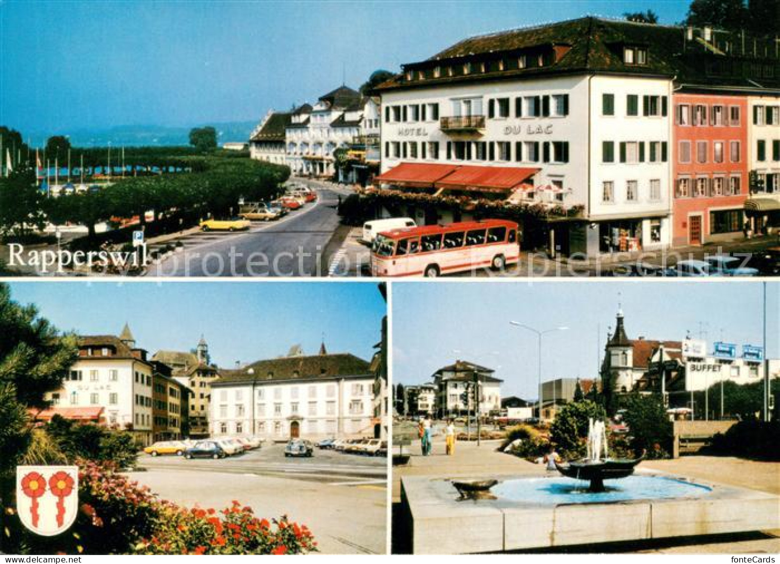 13634616 Rapperswil-Jona Teilansichten Rosenstadt am Zuerichsee Rapperswil-Jona