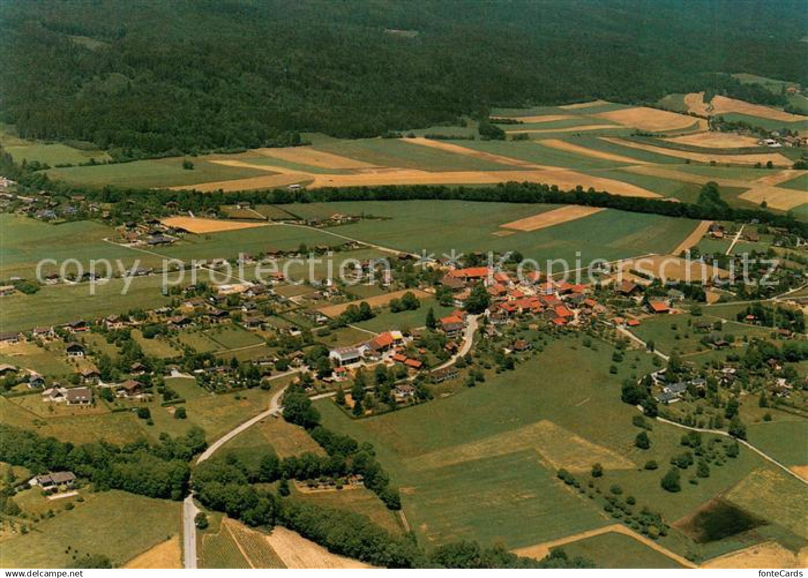 13635617 Le Vaud Le village en 1985 Fliegeraufnahme