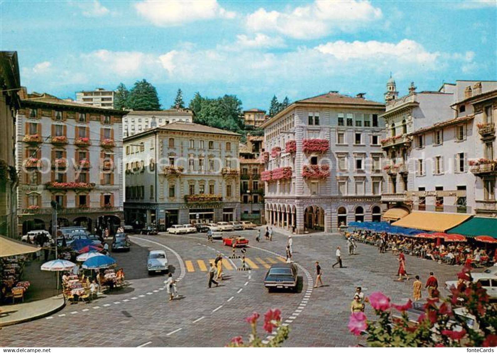 13637804 Lugano Lago di Lugano Piazza Riforma Lugano Lago di Lugano