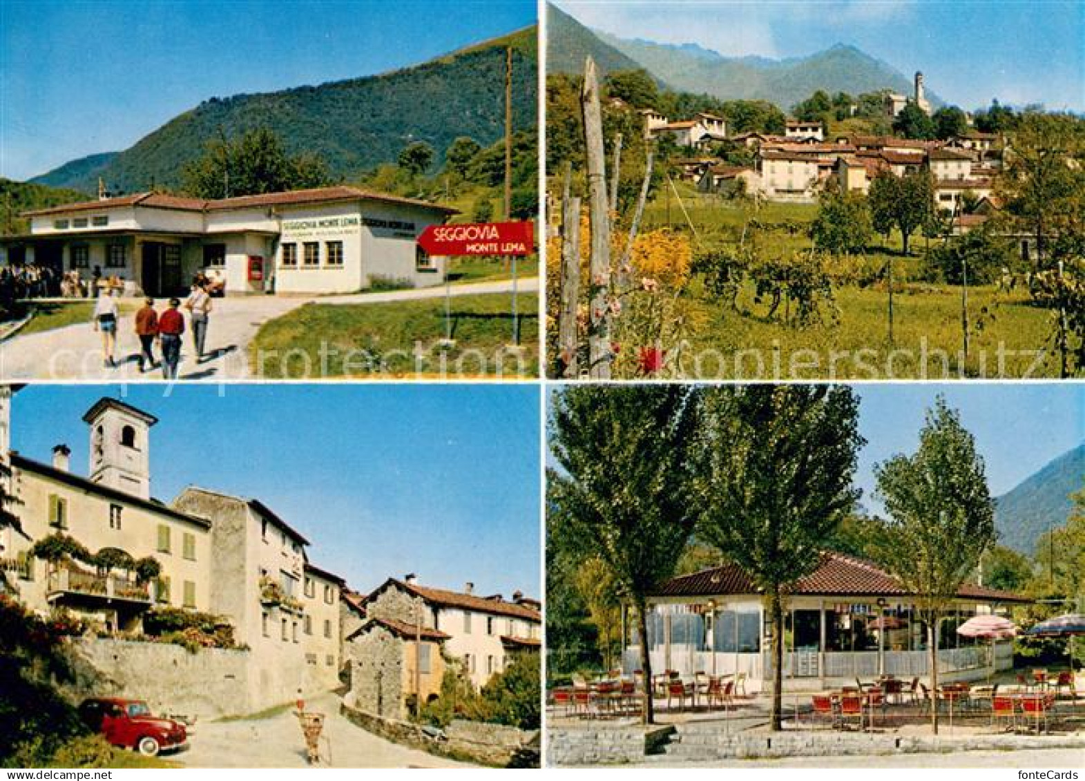 13687965 Miglieglia Seggiovia Monte Lema Ristorante Negresco