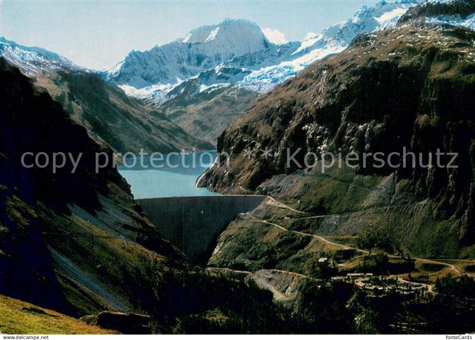 13756974 Mauvoisin Barrage et lac du Mauvoisin Vallee de Bagnes  Mauvoisin