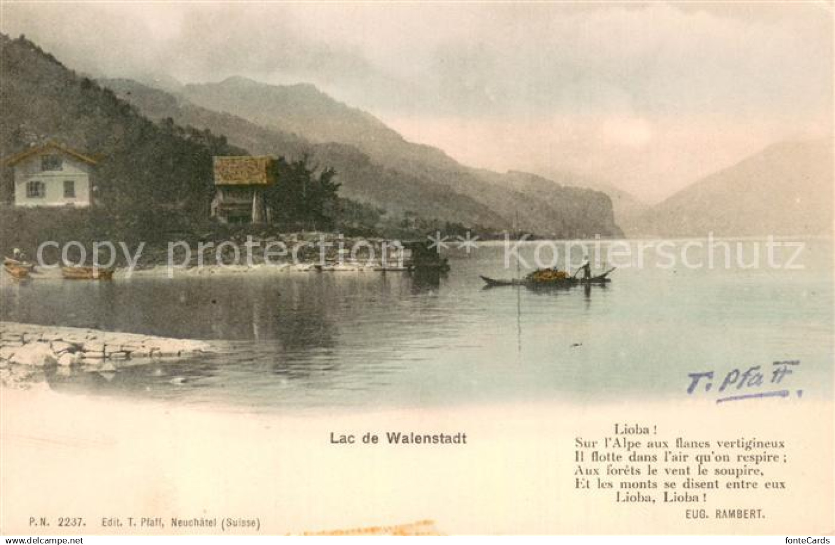 13757434 Walenstadt Lac de Walenstadt