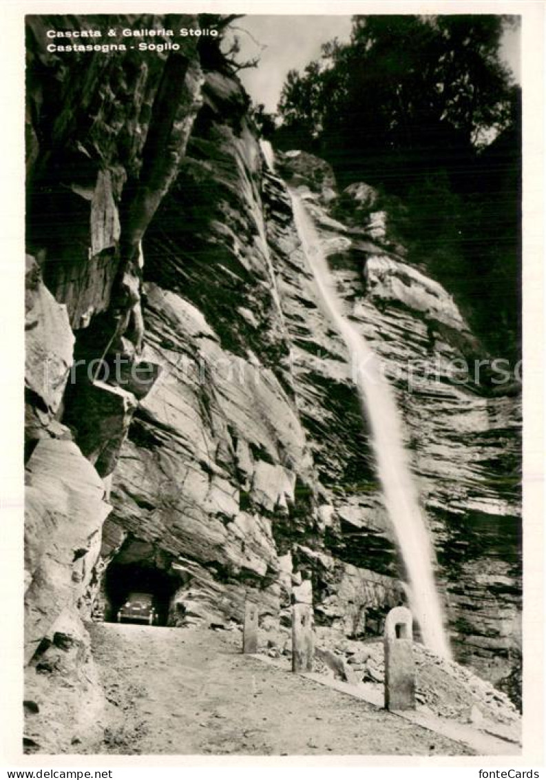 13757687 Soglio Cascata e Galleria Stollo Castasegna Soglio