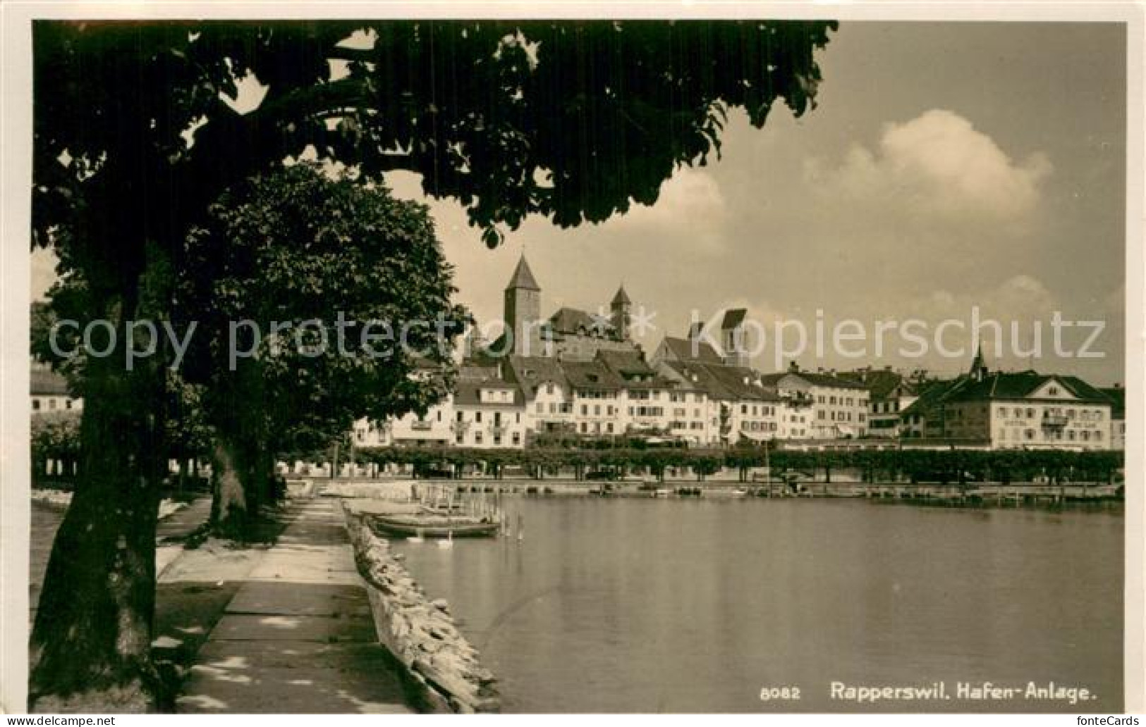 13781020 Rapperswil -Jona Rapperswyl SG Hafen Anlage