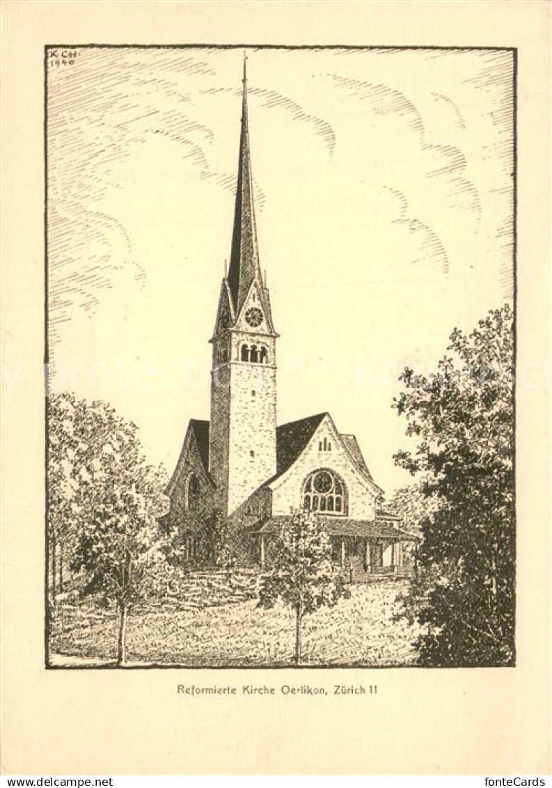 13783678 Oerlikon ZH Reformierte Kirche