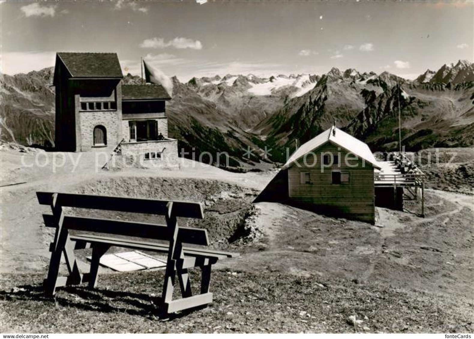 13794272 Klosters GR Luftseilbahn Klosters - Gotschnagrat Bergstation  Klosters