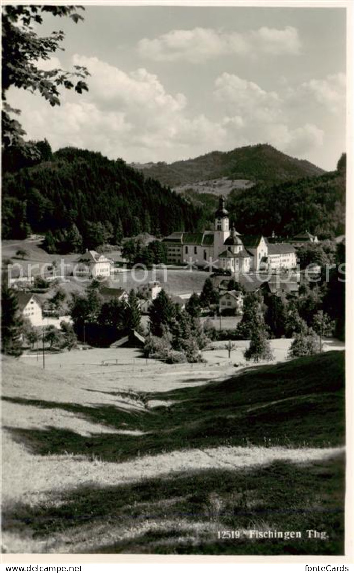 13822931 Fischingen TG Panorama mit Kirche Fischingen TG