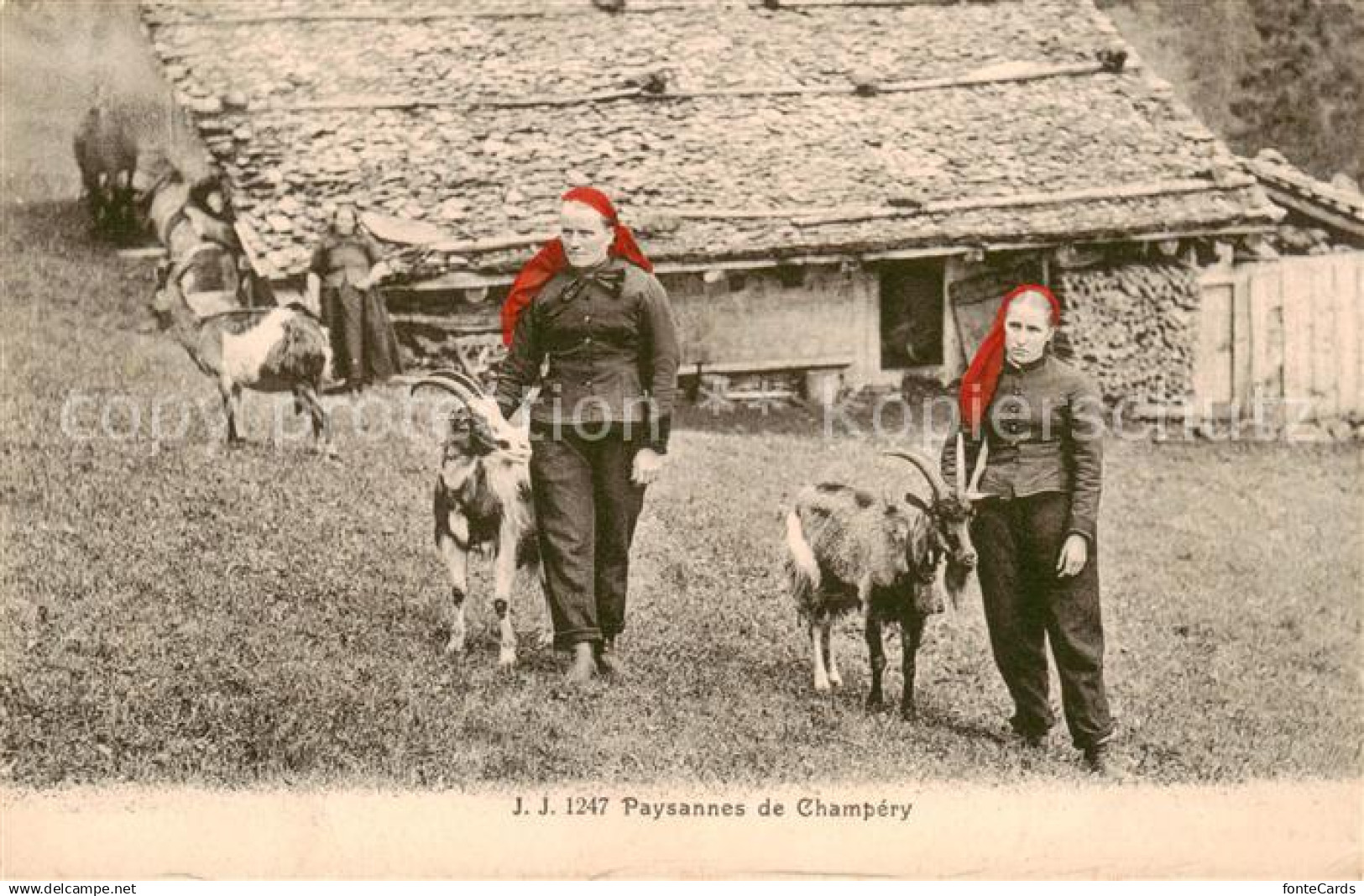 13827001 Champery VS Paysannes de Champery