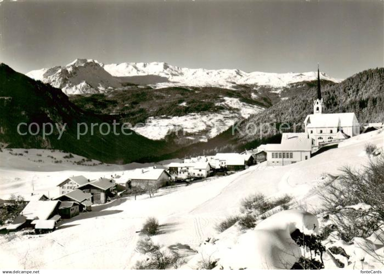 13854114 Alvaneu Dorf GR Panorama